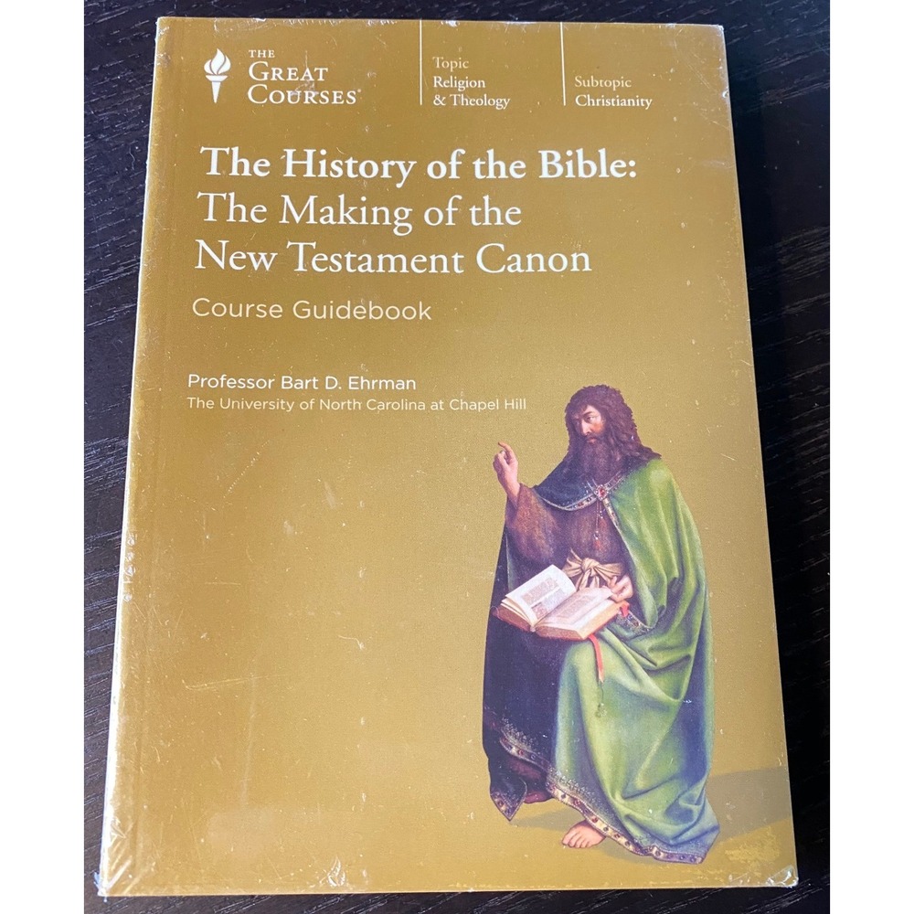 The Great Courses History of the Bible Bart Ehrman‎ New Testament Canon Sealed
